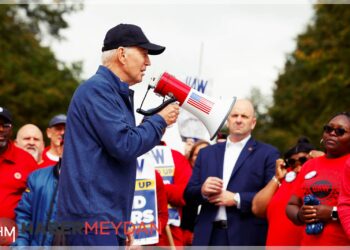 ABD’de Bir İlk! Joe Biden Grev Ziyaretinde Bulundu!