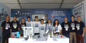 TEKNOFEST’te Bilfen öğrencileri çevre dostu projelerini tanıttı