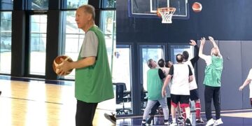 Cumhurbaşkanı Erdoğan’dan yeni basketbol performansı: Hem sahada hem masada oyunun kaptanı