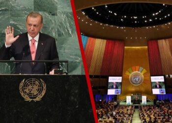 Erdoğan, BM’nin sürdürülebilirlik sembollerini, LGBTİ+ onur bayrağı renkleriyle karıştırdı ve sinirlendi