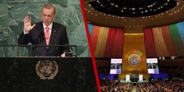 Erdoğan, BM’nin sürdürülebilirlik sembollerini, LGBTİ+ onur bayrağı renkleriyle karıştırdı ve sinirlendi