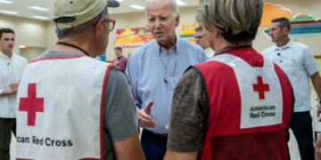 Biden, Florida’ya İdalia Kasırgası’nın vurduğu bölgeye ziyaret gerçekleştirdi