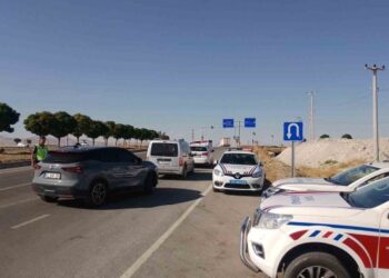 Muş’ta jandarma ekipleri trafik denetimi yaptı