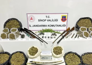 Sinop’ta 38 kilogram kubar esrar ele geçirildi