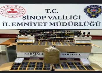 Sinop’ta kaçak sigara operasyonu!