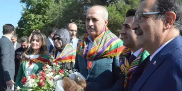 TBMM Başkanı Kurtulmuş, Ertuğrul Gazi Türbesi’ni ziyaret etti