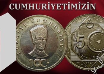 Resmi Gazete’de yayımlandı! 100’üncü yıla özel 5 liralık madeni paralar tedavülde
