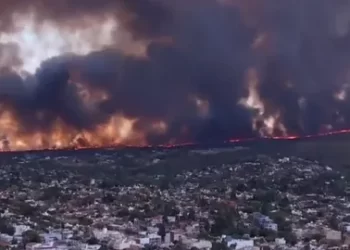 Arjantin’de büyük yangın! Orman yangını yerleşim alanlarına sıçradı