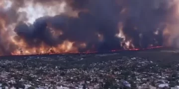 Arjantin’de büyük yangın! Orman yangını yerleşim alanlarına sıçradı