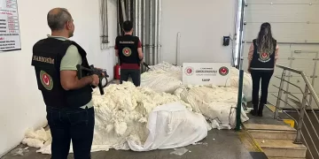 Piyasa değeri 500 milyon TL olan uyuşturucu ele geçirildi!