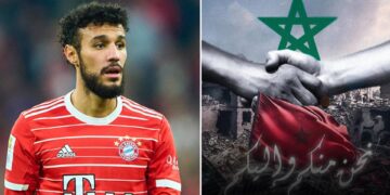 Bayern Münih’li Noussair Mazraoui’nin Filistin paylaşımı olay oldu!