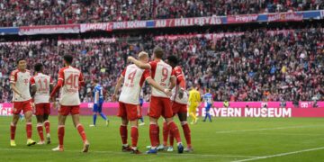 Bayern Münih’ten Darmstadt’a 37 dakikada 8 gol!