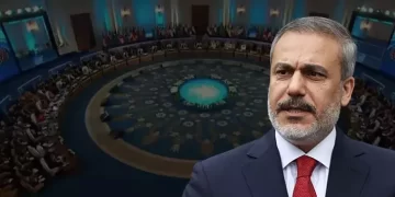 Kahire’deki Gazze Zirvesi’nde Bakan Fidan, uluslararası topluluğa hitap etti