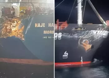 Marmara Adası yakınlarında gemi kazası