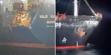 Marmara Adası yakınlarında gemi kazası