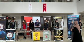 Muş Emniyeti 3 bin 500 üniversite öğrencisi bilgilendirdi!
