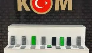 Muş emniyetinden kaçak telefon operasyonu!