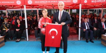 Muş’ta Cumhuriyetin 100. yıl coşkusu