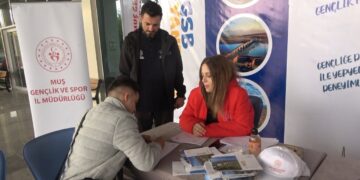 Muş’ta üniversite öğrencileri otogarda karşılandı!