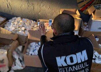 İstanbul’da depoda tutulan sahte ilaçlara operasyon