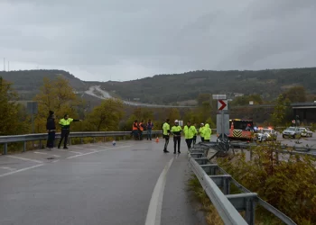 Sinop Boyabat yolunda yağmur kazaya yol açtı!