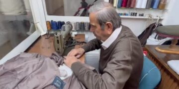 Sinop’ta 66 yıllık terzi, mesleğini sürdürmeye devam ediyor!
