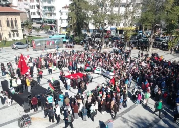 Sinop’ta Gazze Şehitleri için gıyabi cenaze namazı