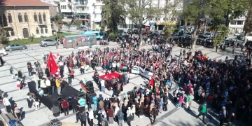 Sinop’ta Gazze Şehitleri için gıyabi cenaze namazı