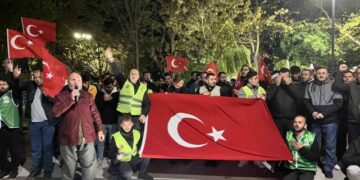 Sinop’ta İsrail’in hastaneye saldırısı protesto edildi!