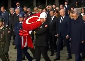 Cumhurbaşkanı Erdoğan ve devlet erkanı Anıtkabir’de