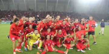 A Milli Kadın Futbol Takımı, UEFA Uluslar B Ligi’ne yükseldi!
