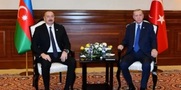 Erdoğan, Azerbaycan Cumhurbaşkanı Aliyev ile görüştü