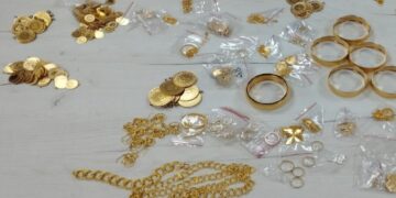 Bulgaristan sınırında beyan edilmeyen 6 milyon 750 bin liralık altına el konuldu