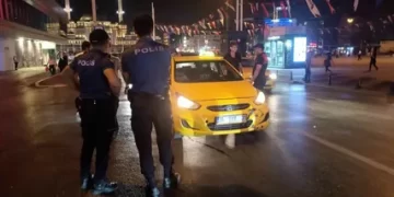 Taksim’de huzur uygulaması