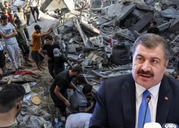 Bakan Koca’dan uluslararası Gazze çağrısı: Bir tercih yapmak zorunda!