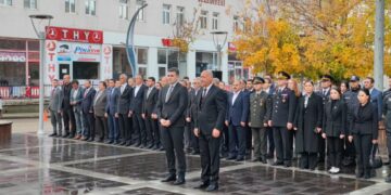 Muş Malazgirt’te 10 Kasım Atatürk’ü anma töreni