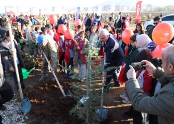 Muş’ta 100. yıl Mehmetçik Hatıra Ormanı Oluşturuldu