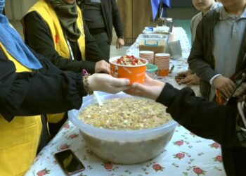 Muş’ta Filistine destek için aşure programı düzenlendi
