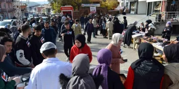 Muş Varto’da Filistin’e yardım kermesi düzenlendi