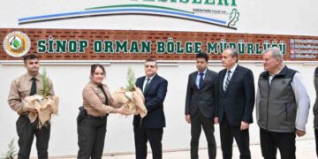 Sinop’ta 100. yılda 100 bin fidan toprak ile buluşacak