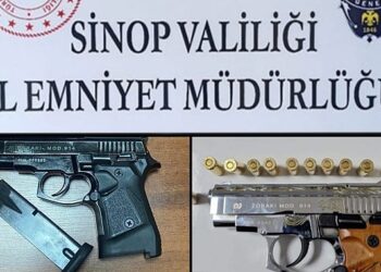 Sinop’ta magandalara suçüstü!