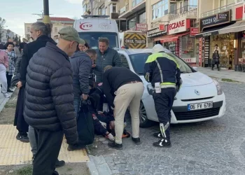 Sinop’ta trafik kazası: 1 kişi hafif yaralandı!