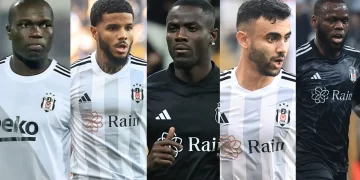Beşiktaş’ta 5 futbolcu kadro dışı!