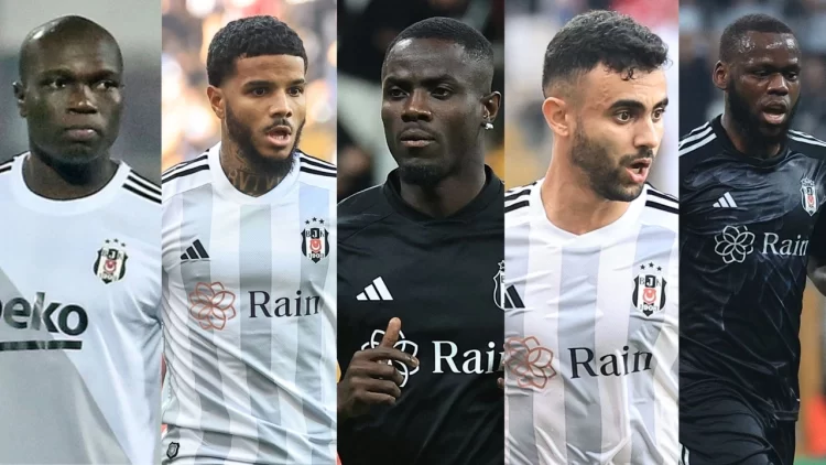besiktas ta 5 futbolcu kadro disi habermeydan