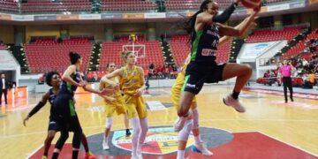 Melikgazi Kayseri Basketbol 82-86 Nesibe Aydın