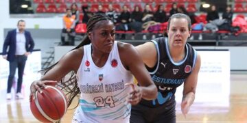 Melikgazi Kayseri Basketbol, Movistar Estudiantes’i farklı yendi!