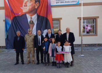 Muş Malzagirt’te yapılan ilkokula Şehit İsmail Bülbül’ün ismi verildi