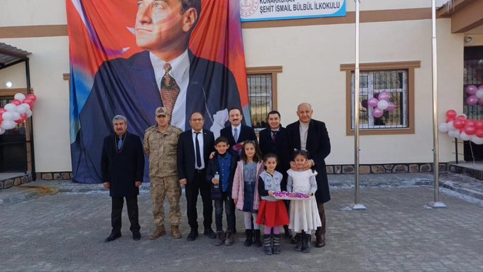 Muş Malzagirt'te yapılan ilkokula Şehit İsmail Bülbül'ün ismi verildi mus malzagirt te yapilan ilkokula sehit ismail bulbul un ismi verildi habermeydan