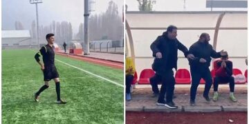 Muş’ta engelli bireylere futbol maçında şaka yapıldı!