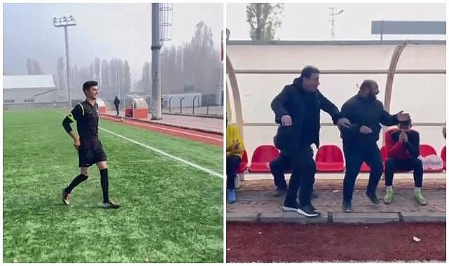 Muş'ta engelli bireylere futbol maçında şaka yapıldı! mus ta engelli bireylere futbol macinda saka yapildi habermeydan